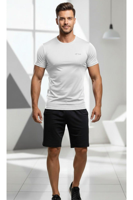 Erkek t-shirt - Beyaz