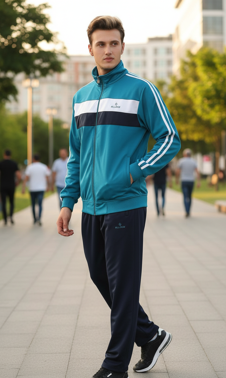 Erkek 3 Şeritli Rashell Eşofman Takım